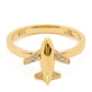 Airplane Series 18K Gold Ring