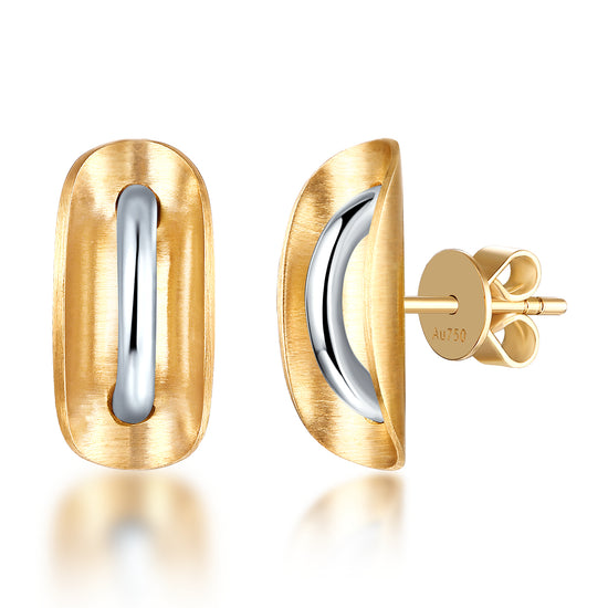 Space-time Series 18K Gold Earrings