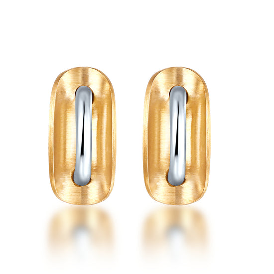 Space-time Series 18K Gold Earrings